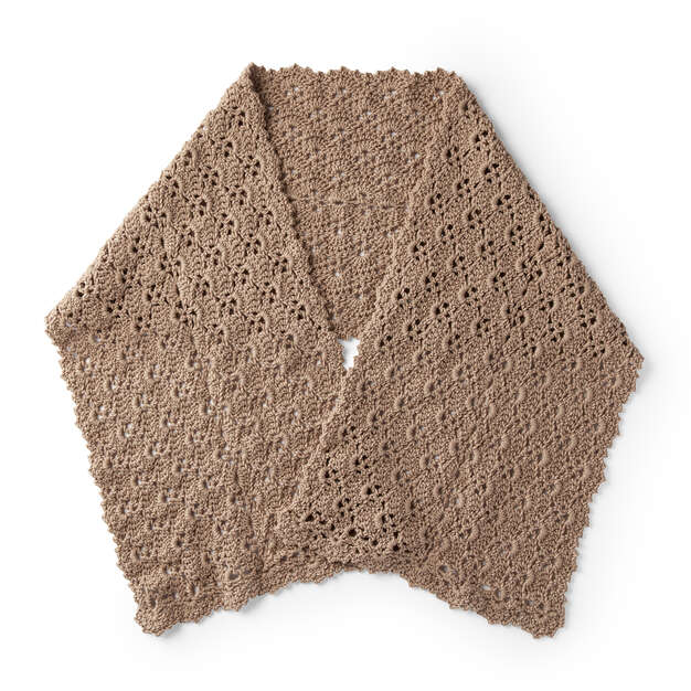Free Cherie Lace Shawl Crochet Pattern
