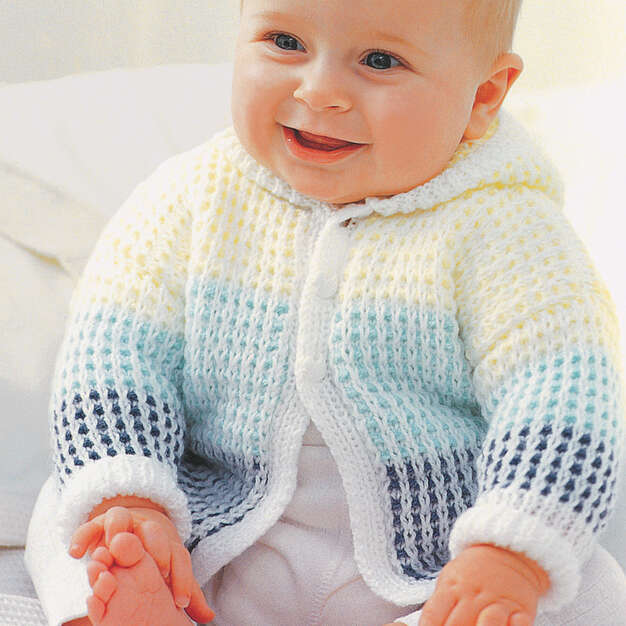 Free Hooded Baby Cardigan Pattern