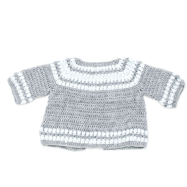 Free Cluster Yoke Cardigan Pattern