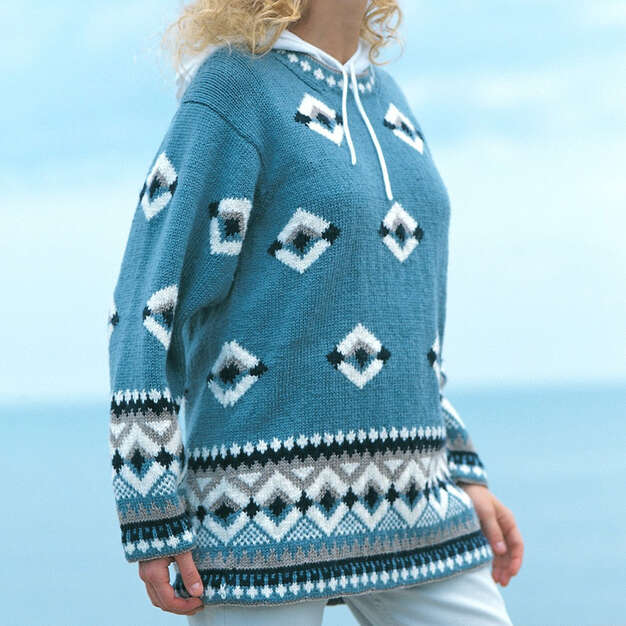 Modèle de pull gratuit avec diamants audacieux