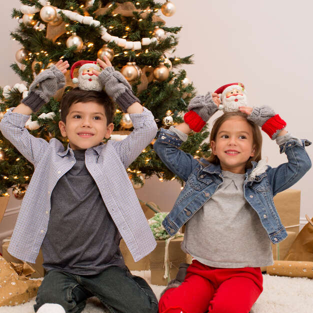 Free Flip Top Kids Mittens Pattern