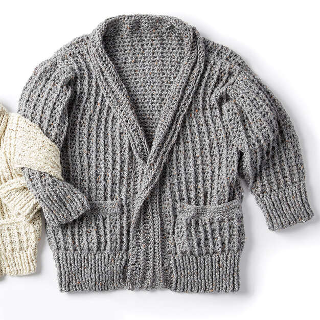 Modèle de cardigan au crochet gratuit Chill Time