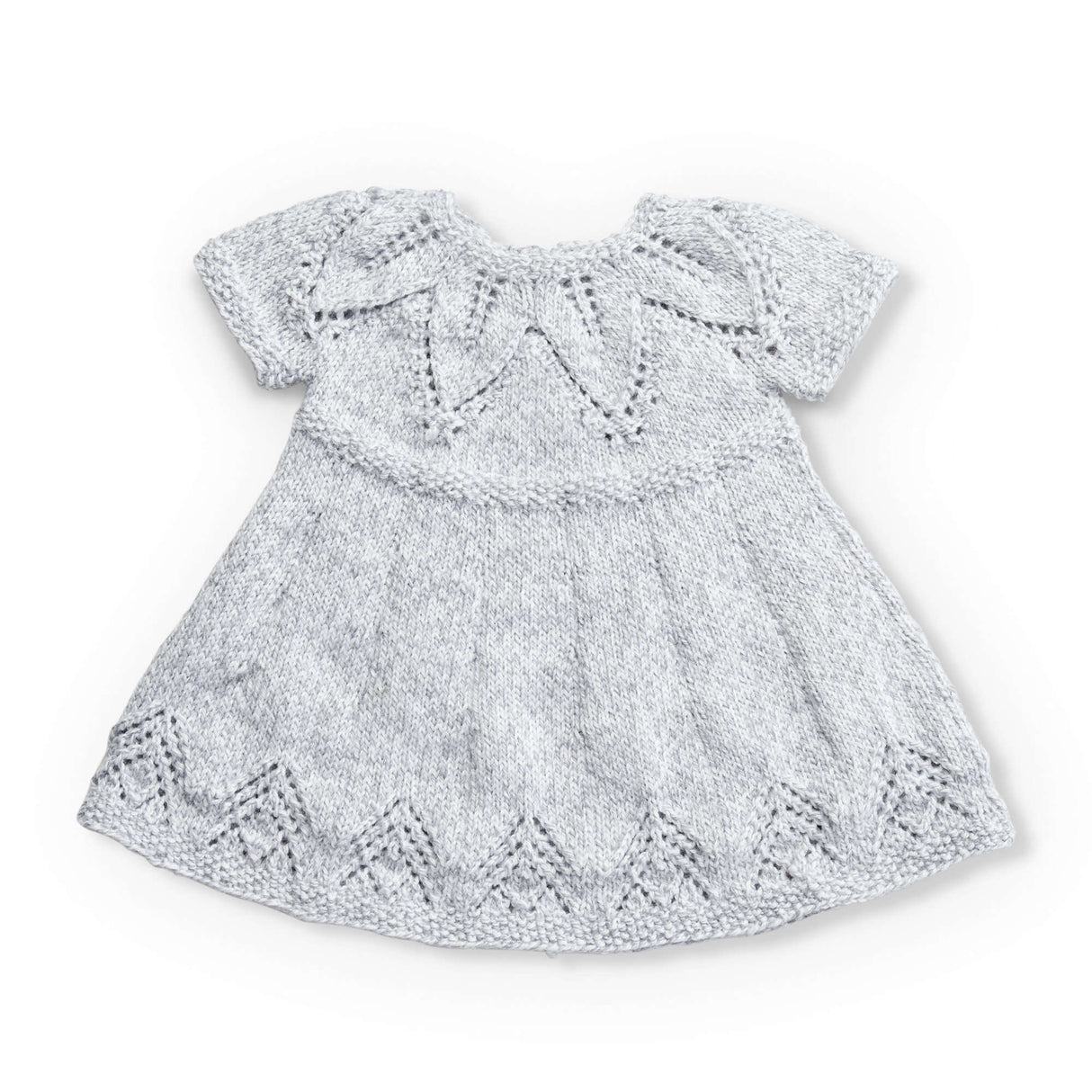 Free Fairy Leaves Knit Dress Pattern