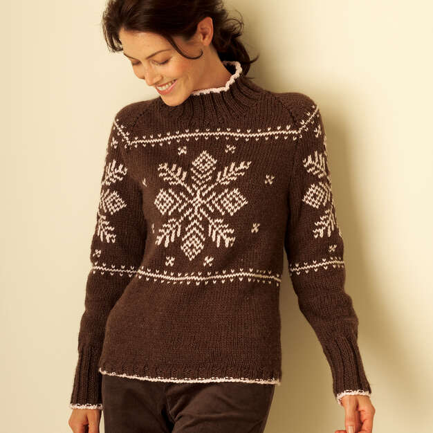Free Snowflake Sweater Knit Pattern