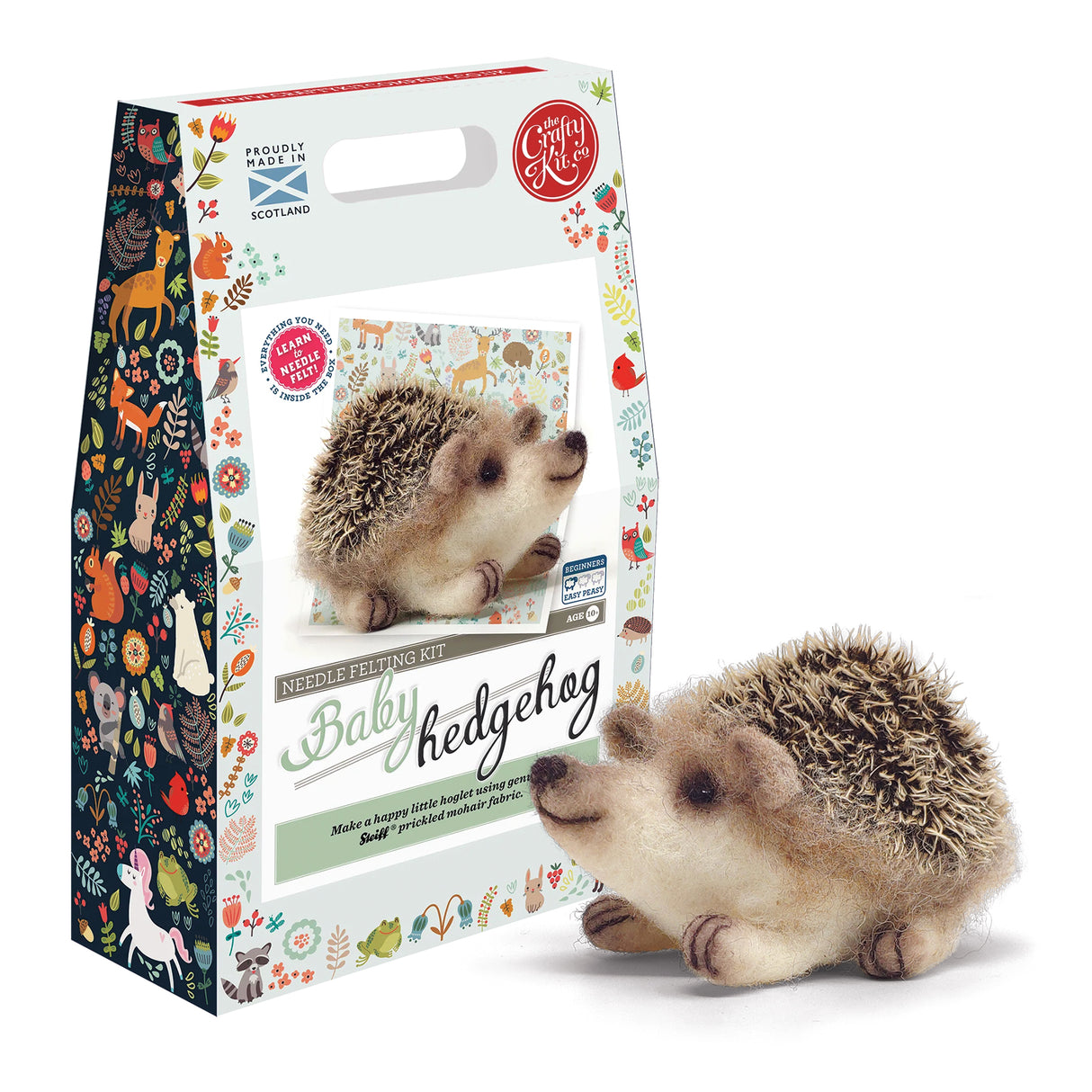 Baby Hedgehog Needle Felting Kit