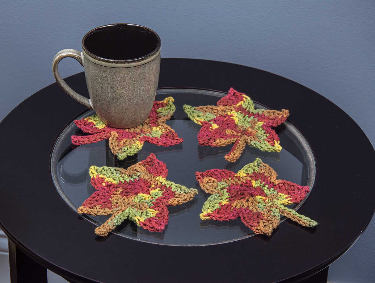 Easy Crochet Fall Leaves Kit