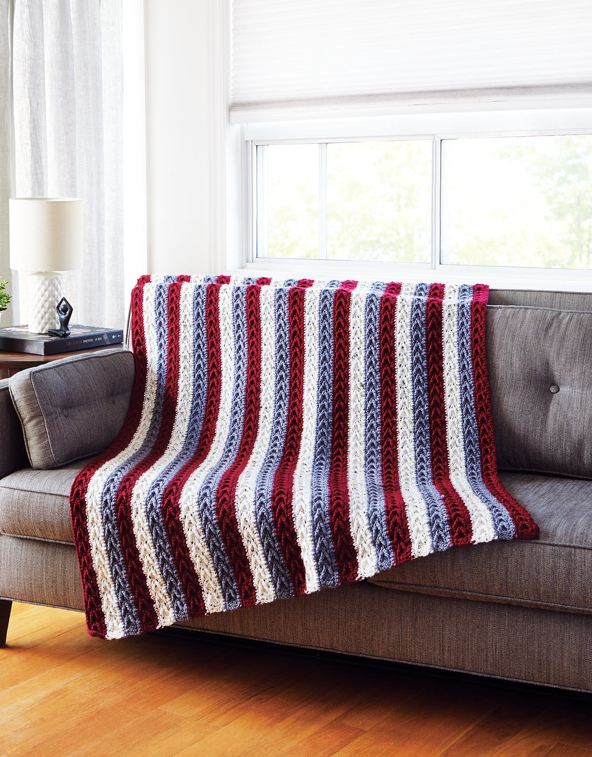 Striped Arrowhead Throw