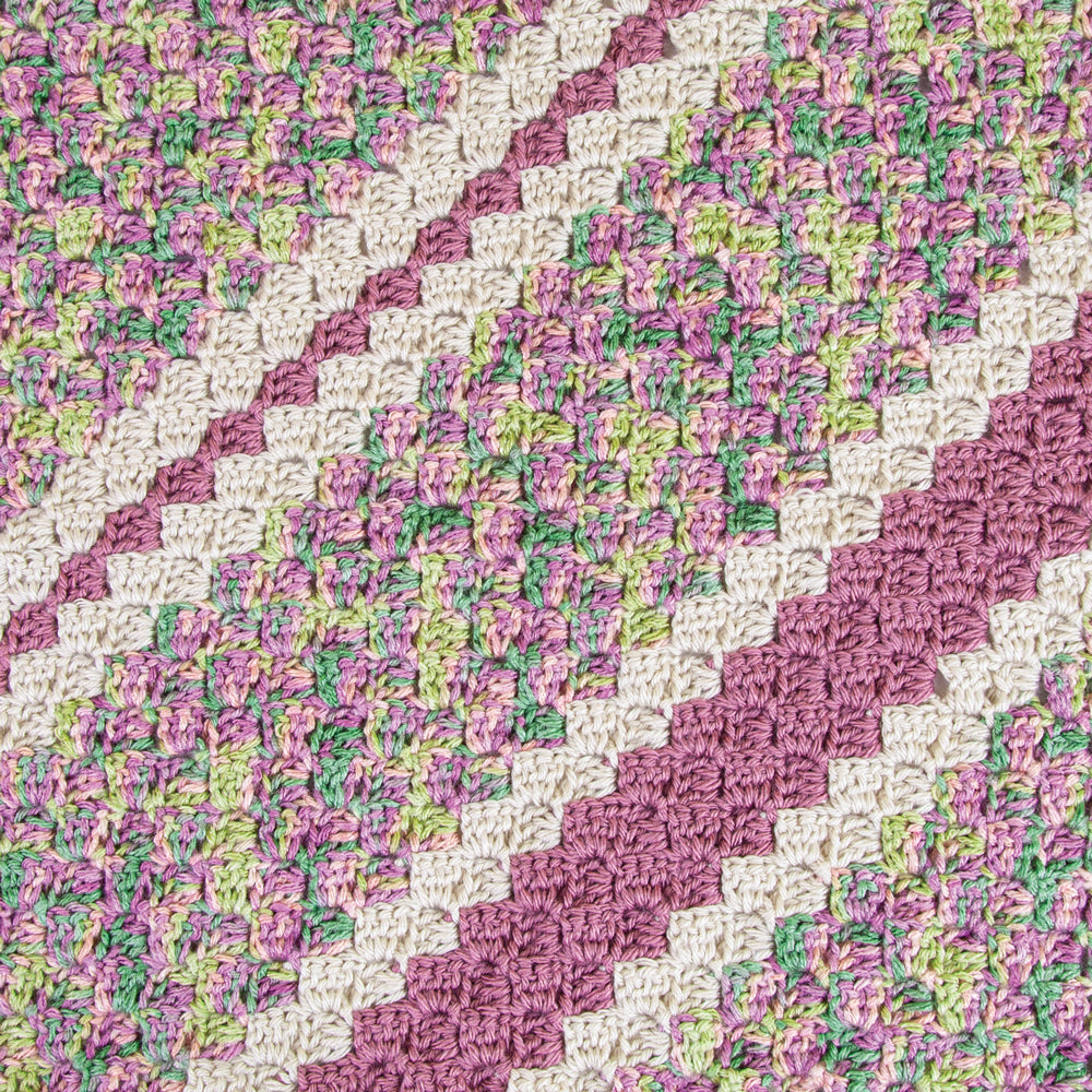 Jeté à rayures relaxant