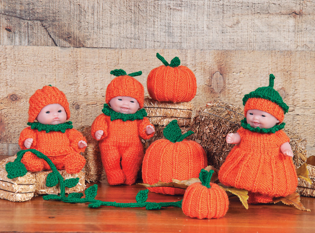 Baby Pumpkin Patch Doll Kit – Mary Maxim Ltd