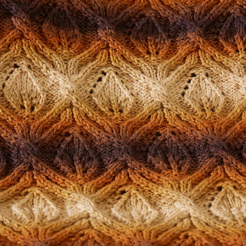 Jeté de feuilles d'automne