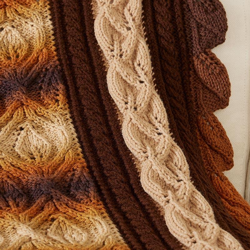 Jeté de feuilles d'automne