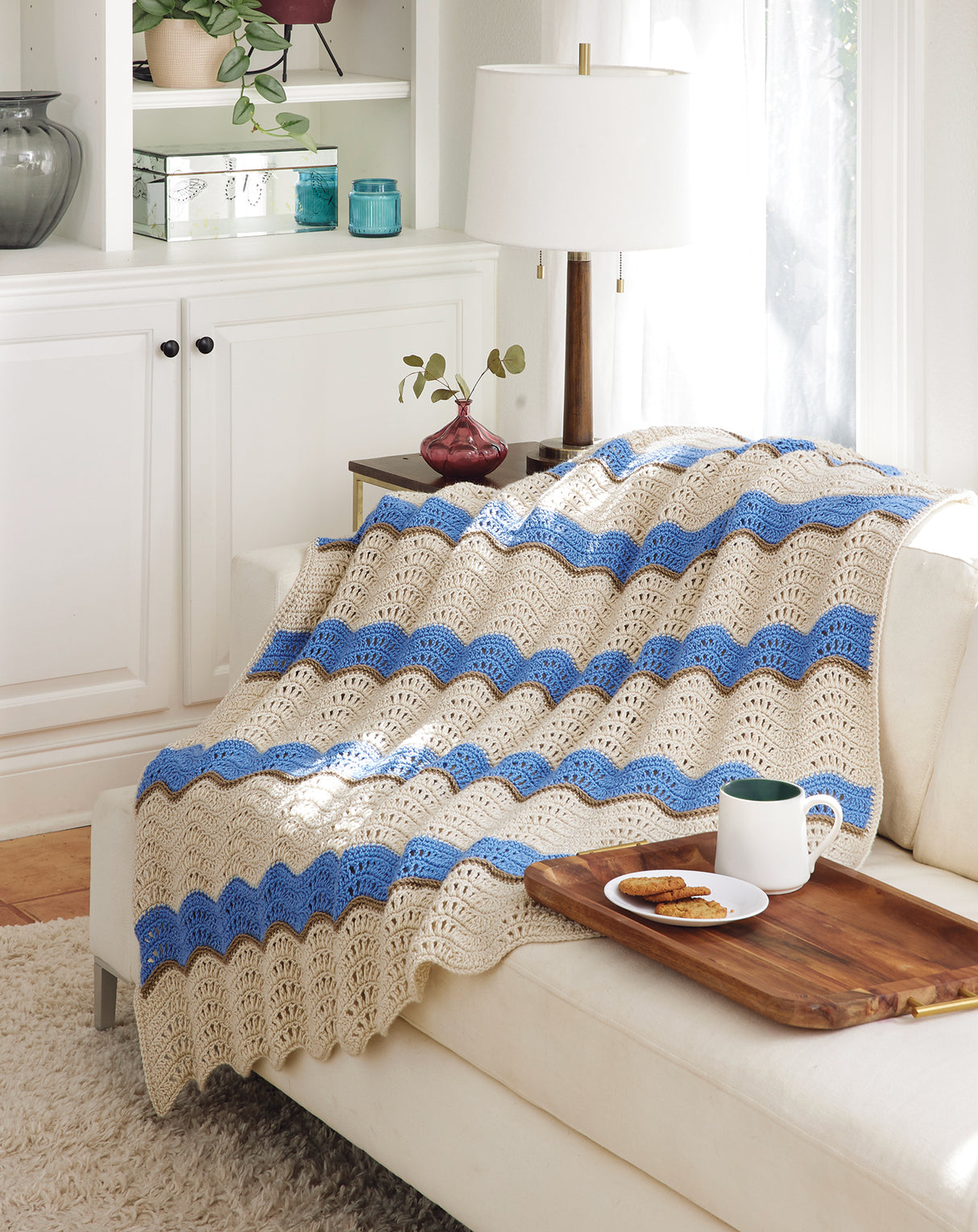 Simply Stunning Ripple Throw