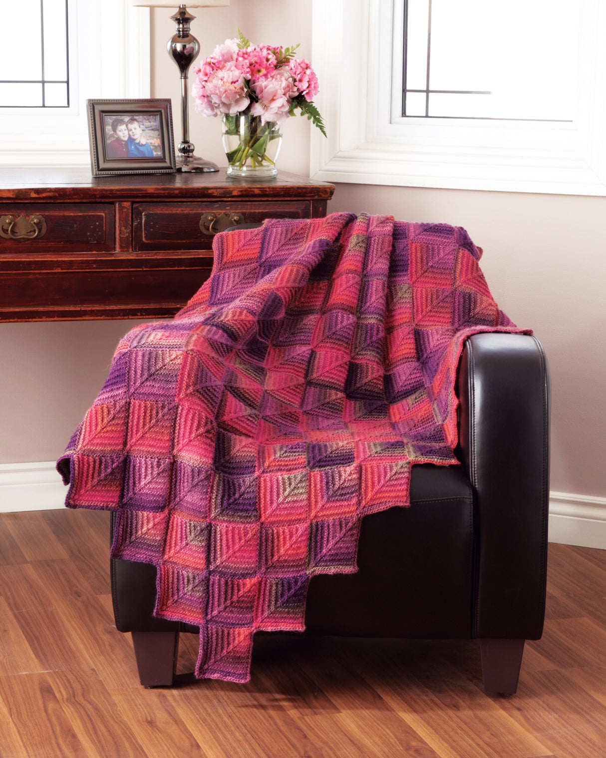 Mitered Points Throw