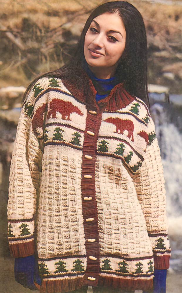 The Lodge-Look Coat Pattern