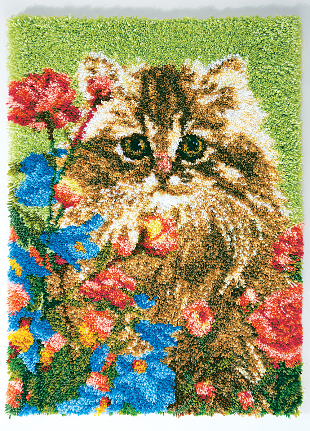 Modèle de tapis de jardin Kitty