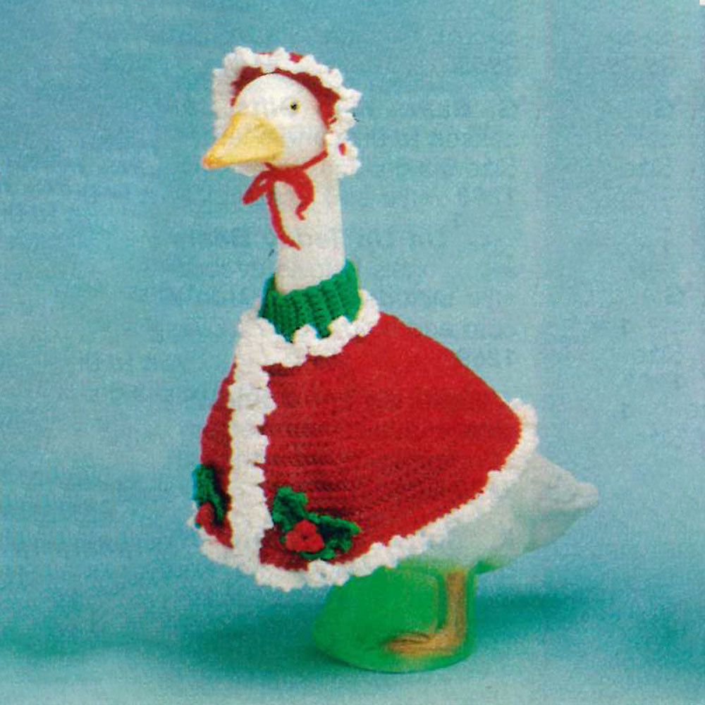 Mrs. Santa Goose Coat & Hat Pattern