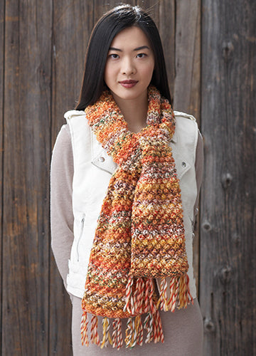 Free Bramble Stitch Scarf Pattern