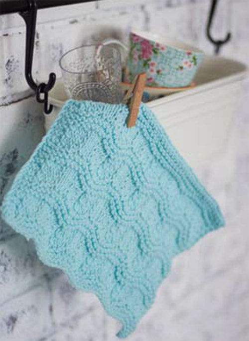 Free Ripple Stitch Dishcloth Pattern