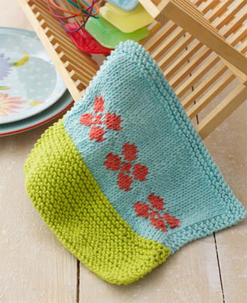 Free Garden Grows Dishcloth Pattern