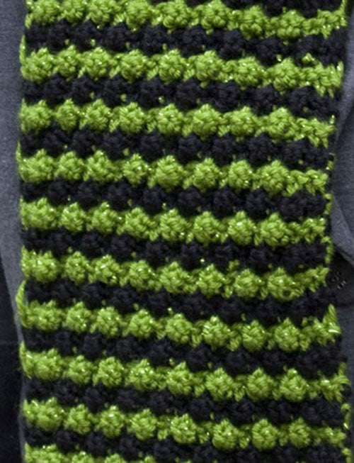 Free Sparks Fly Scarf Pattern