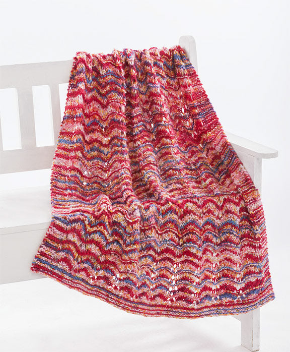 Couverture pour bébé en dentelle festonnée gratuite