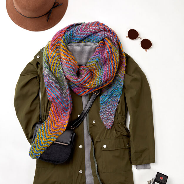 Modèle de châle de paysage urbain gratuit