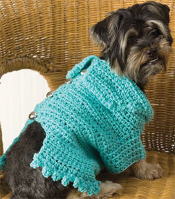 Modèle de crochet Doggie Snuggle-Up gratuit
