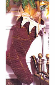 Free Christmas Stocking Knit Pattern