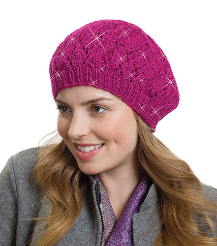 Modèle de béret framboise gratuit