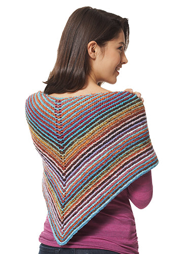 Modèle de châle Cresent gratuit