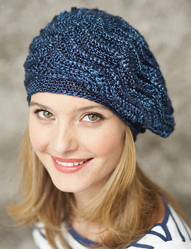 Free Wave Stitch Beret Pattern