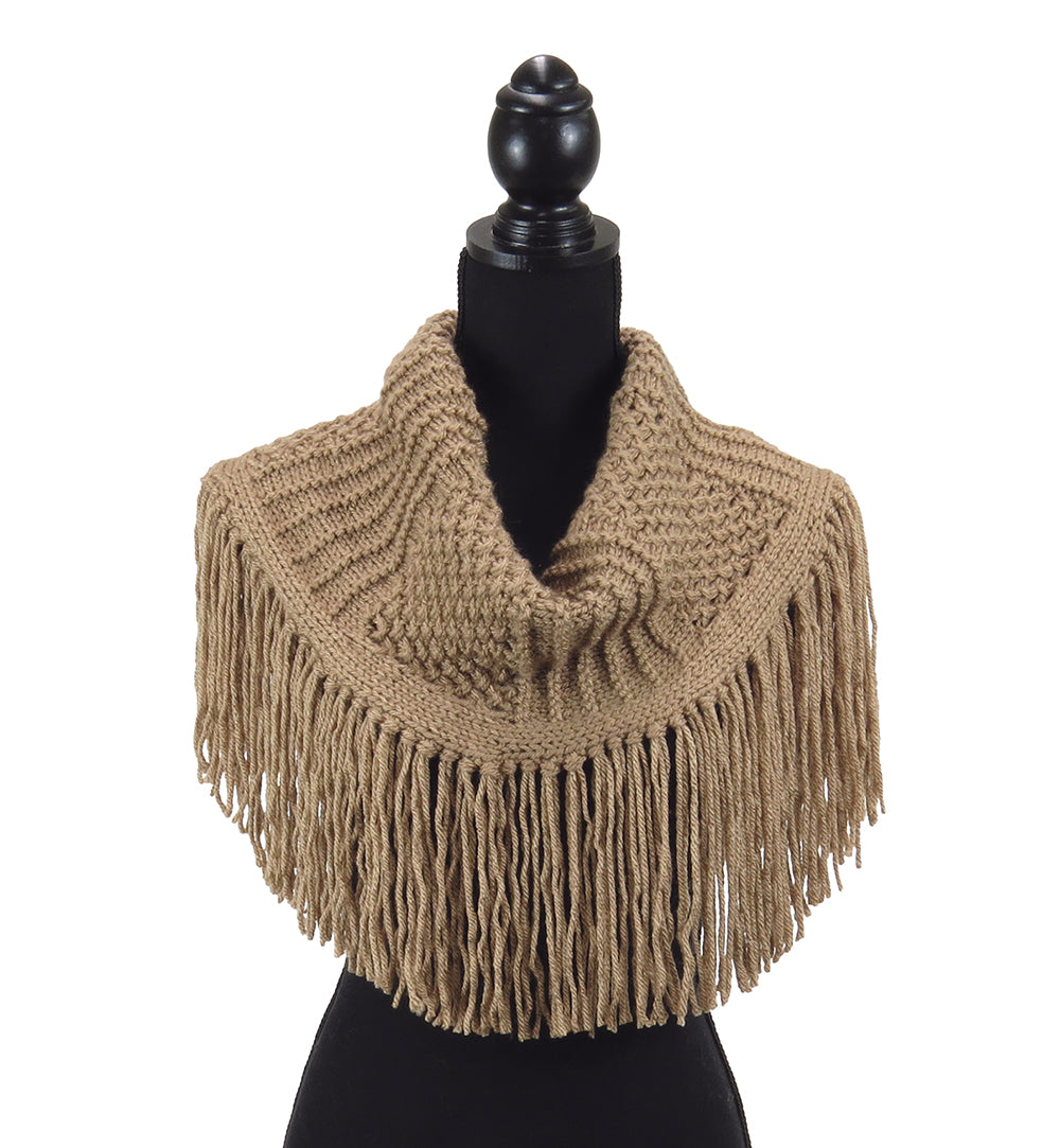 Free Fringe Cowl Pattern