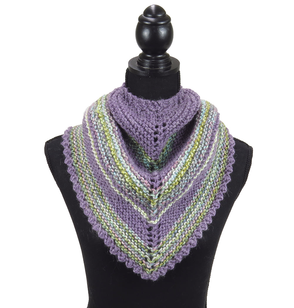Free Picot Edge Scarf Pattern