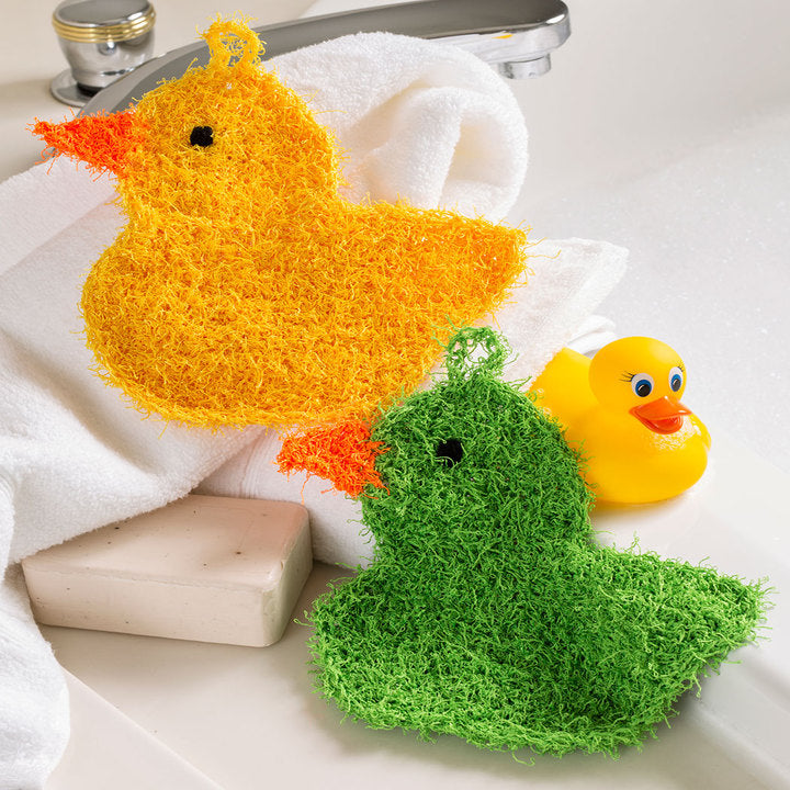 Free Rubber Ducky Scrubby Pattern