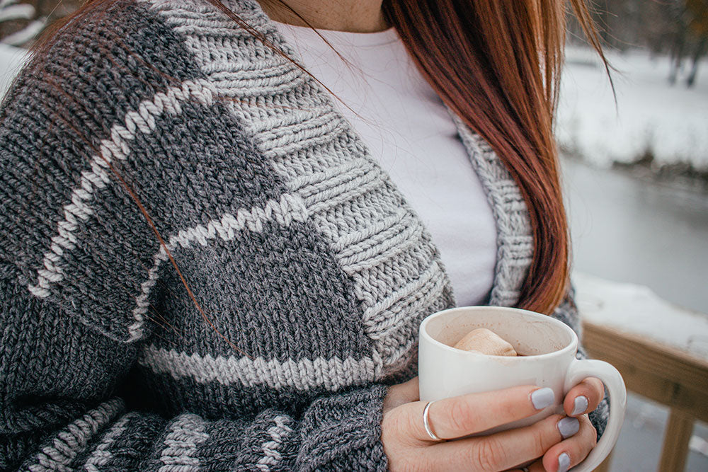 Veste en tricot facile