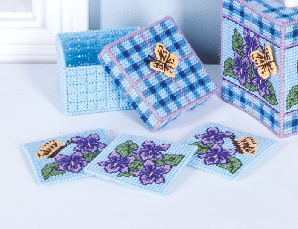 Spring Welcome Plastic Canvas Ensemble Kit