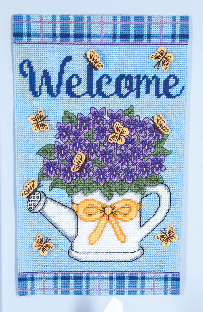 Spring Welcome Plastic Canvas Ensemble Kit