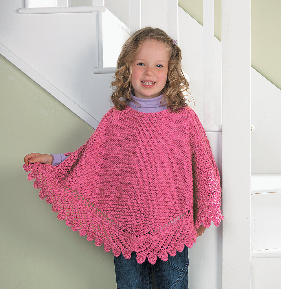 Modèle de tricot gratuit My Princess Poncho