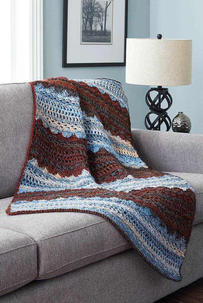 Stripes & Shell Throw