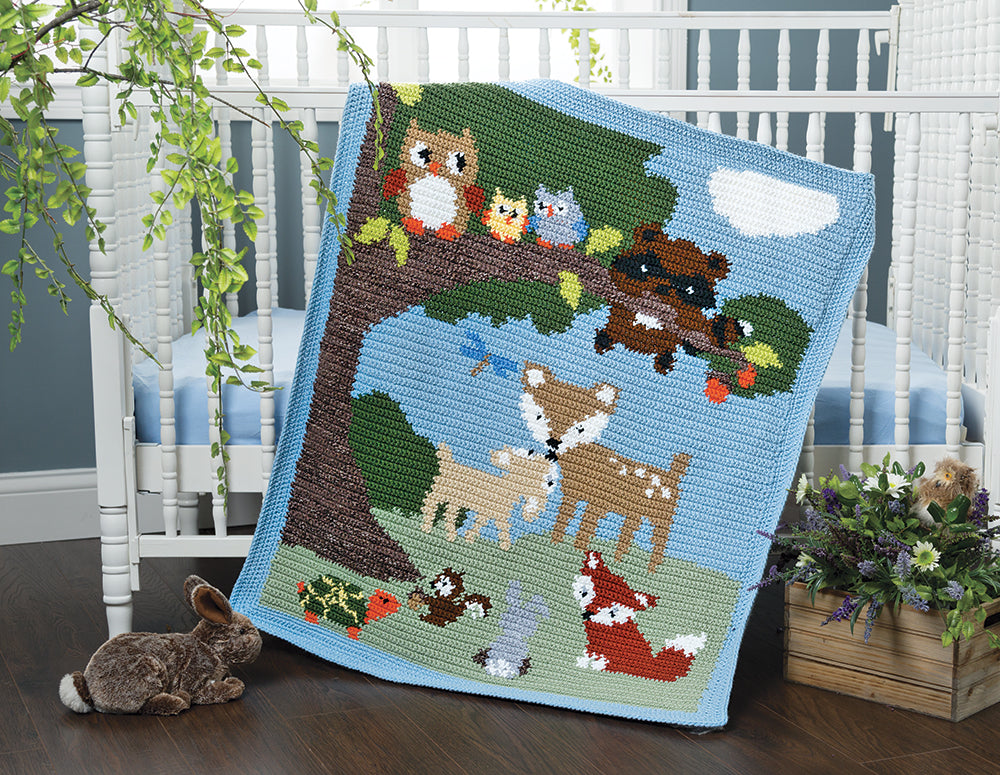 Woodland Friends Blanket