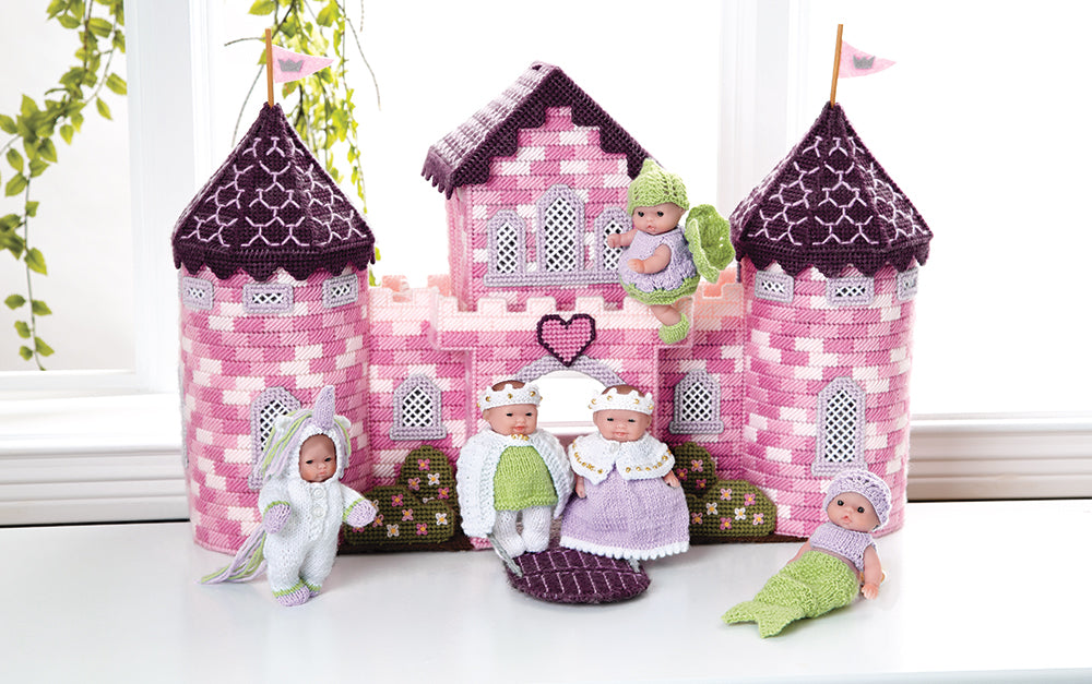 Fairy Tale Castle Plastic Canvas Pattern