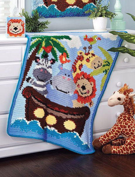 Noah's Ark Blanket