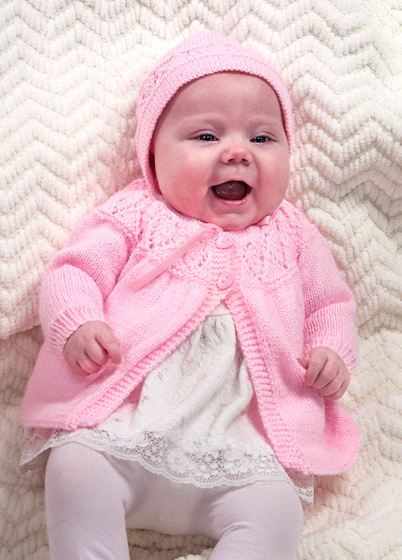 Ensemble bébé empiècement diamant