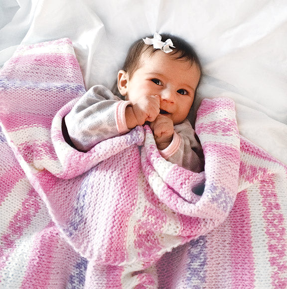 Modèle de couverture en tricot gratuit