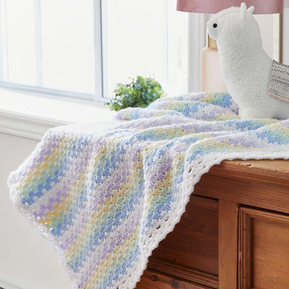 Baby Spike Stitch Blanket