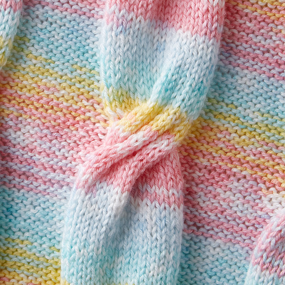 Couverture bébé câblée