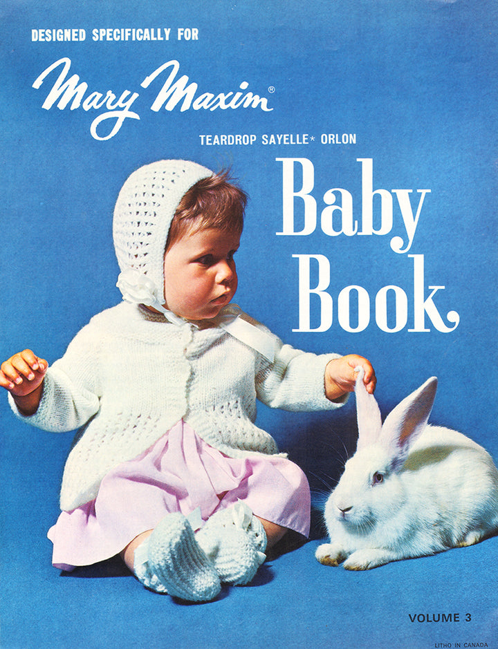 Mary Maxim Baby Pattern Book
