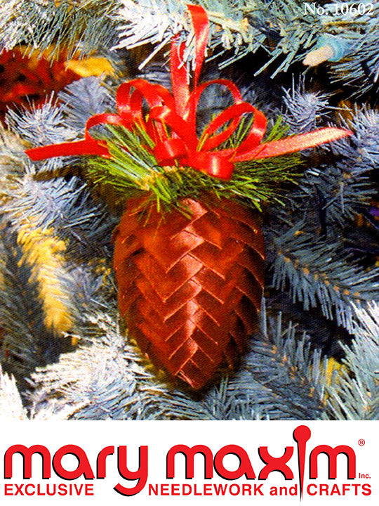 Ribbon Pinecone Pattern