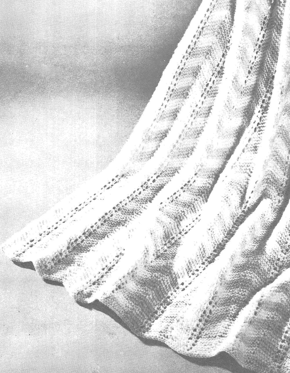 Modèle afghan de bébé vague arc-en-ciel