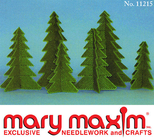 Modèle d'arbres en toile plastique